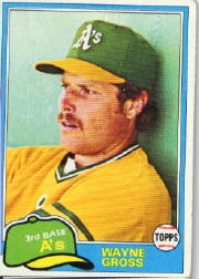 1981 Topps Baseball Cards      086      Wayne Gross